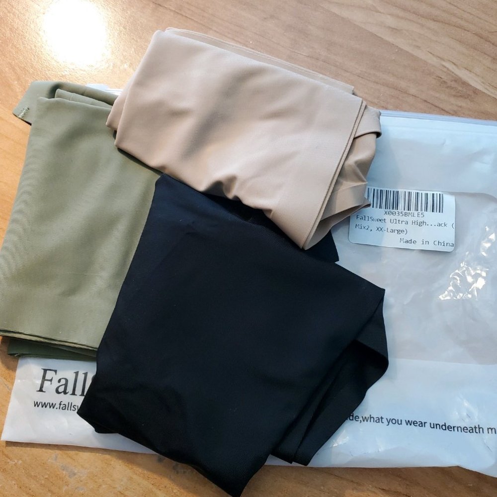 3 Pack Ultra High Waisted Thong No Show Panties